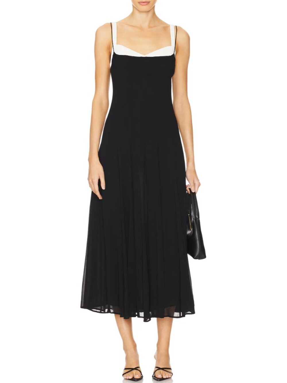 Rue Sophie Ambroise Cami Dress XS Black